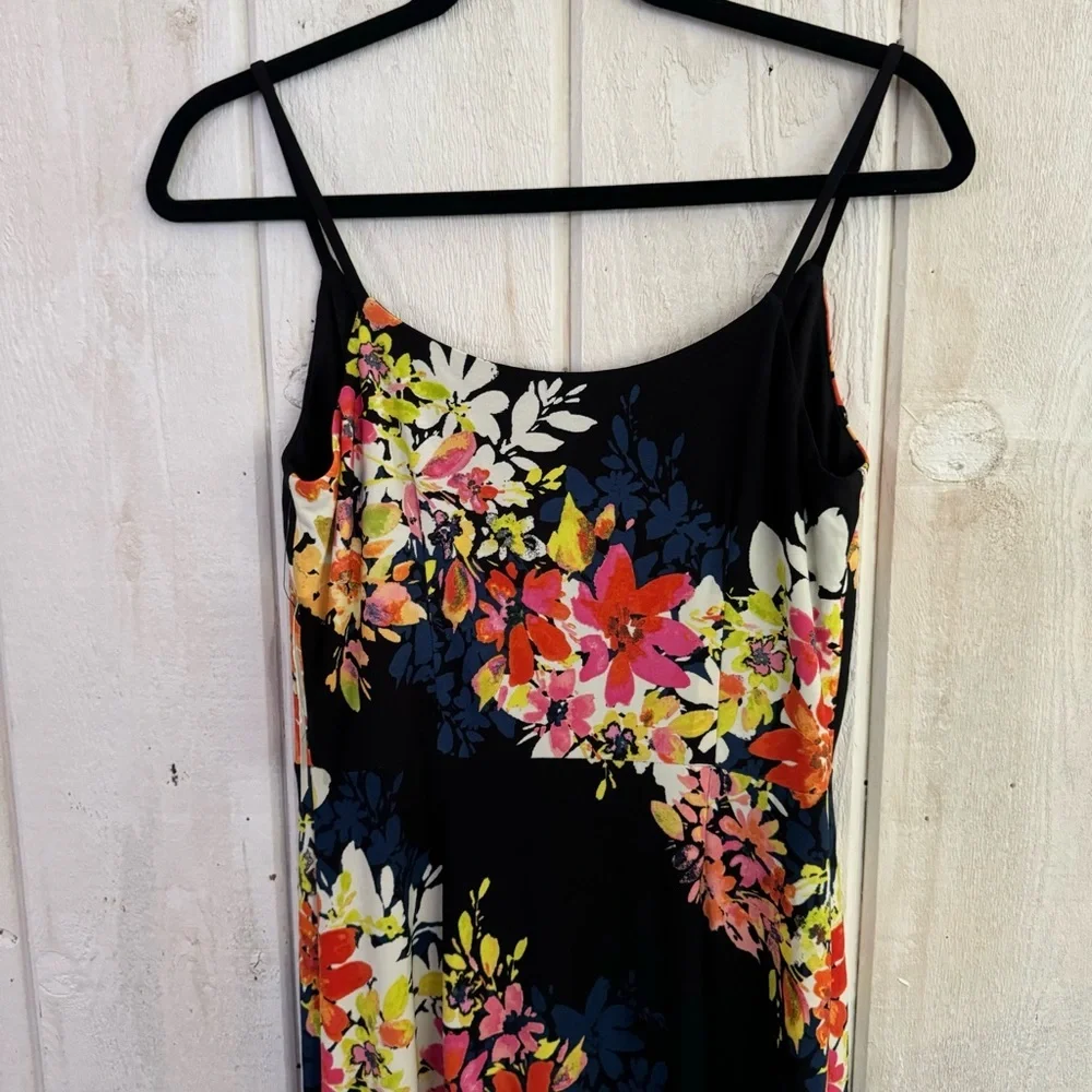 Maggy London Size 2 Maxi Long Floral Dress - Picture 10 of 12